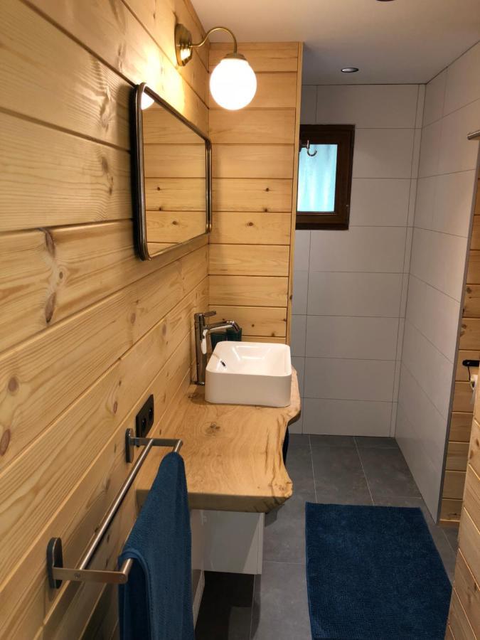 Chalet De Charme, Le "Caribou Lodge", Eifel Belge 比林根 外观 照片