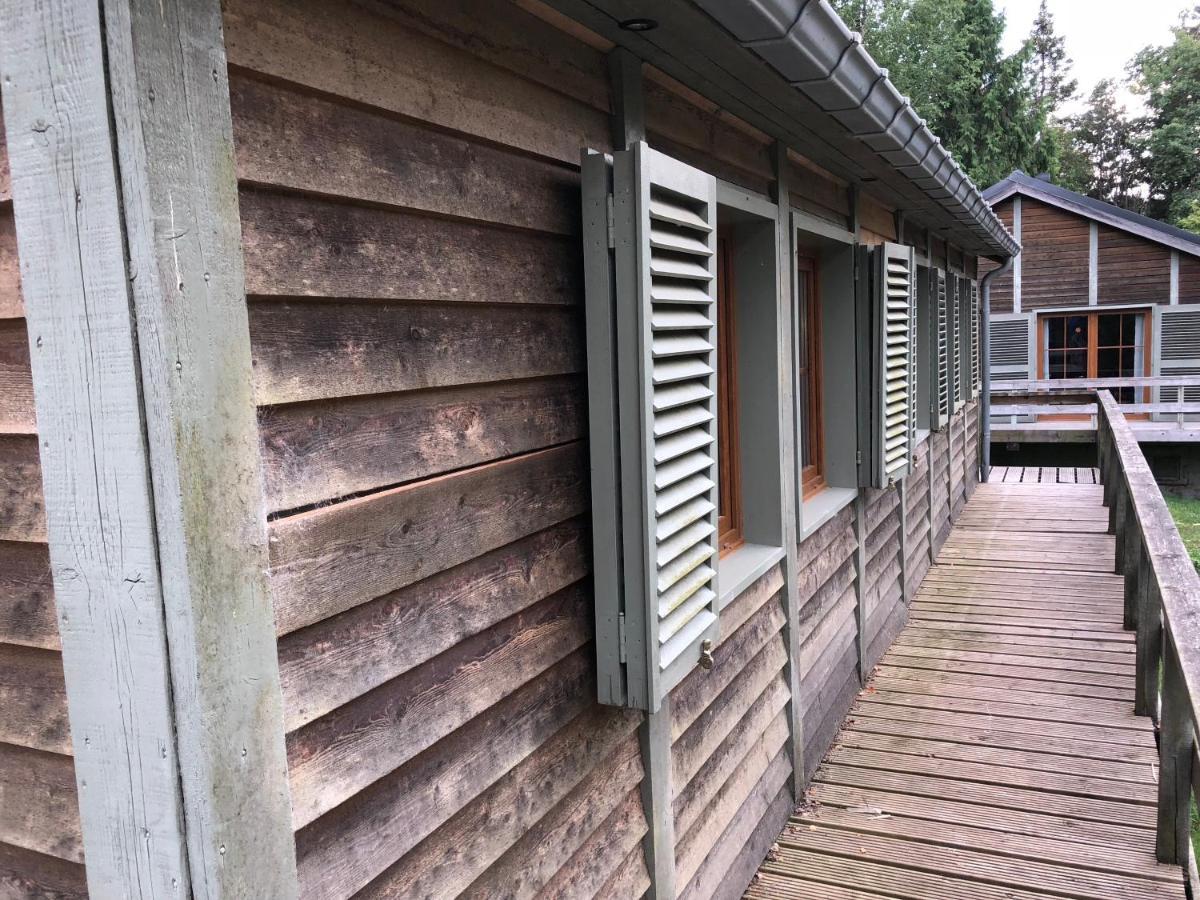 Chalet De Charme, Le "Caribou Lodge", Eifel Belge 比林根 外观 照片