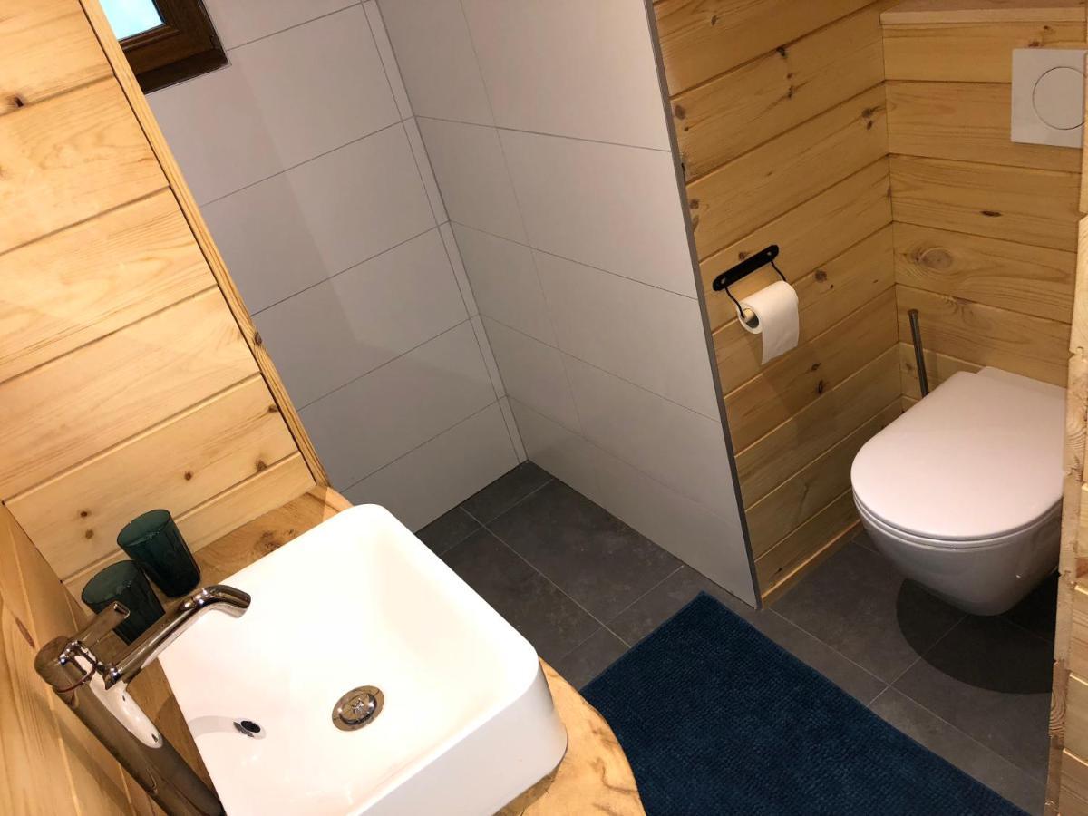 Chalet De Charme, Le "Caribou Lodge", Eifel Belge 比林根 外观 照片