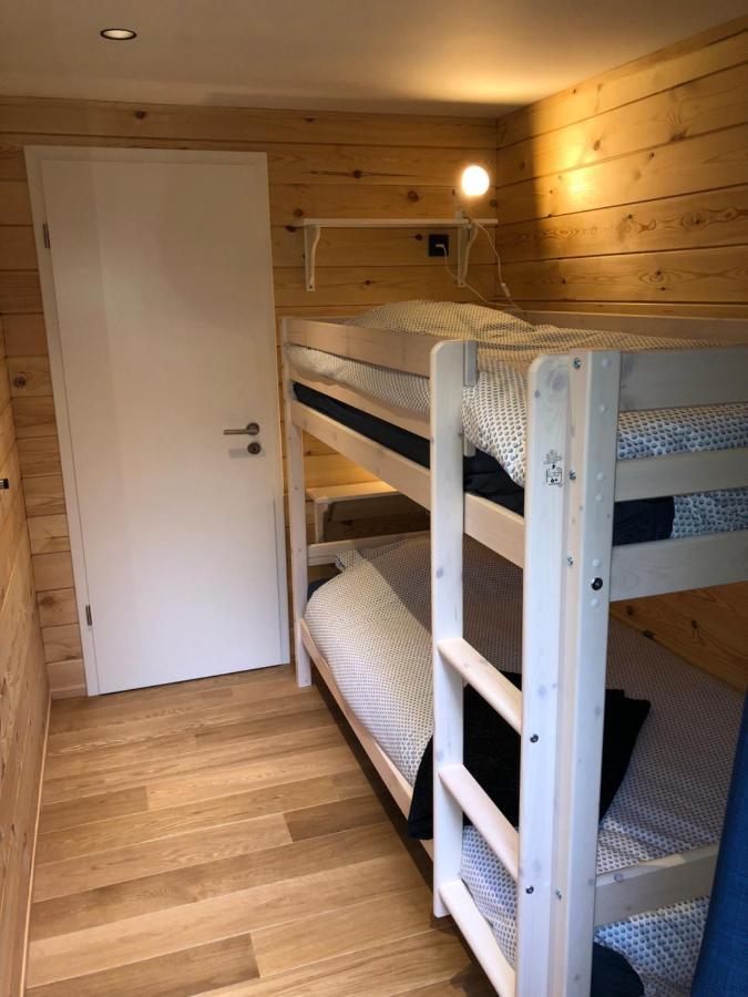 Chalet De Charme, Le "Caribou Lodge", Eifel Belge 比林根 外观 照片