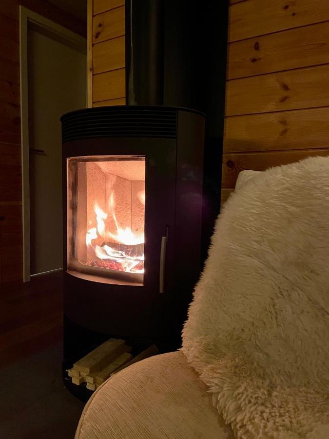 Chalet De Charme, Le "Caribou Lodge", Eifel Belge 比林根 外观 照片
